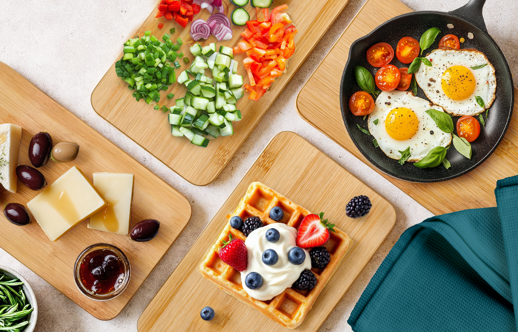 Frühstücksbrettchen